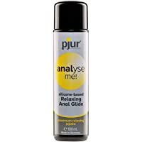 pjur analyse me! Relaxing Silicone Anal Glide - Lubricante silicona para sexo anal cómodo - lubricación extralarga - con…